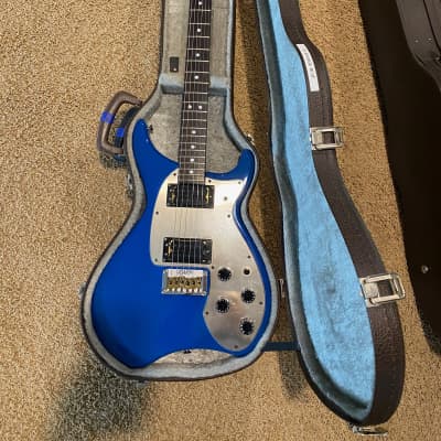 Daion Savage Blue Electric Guitar w/ Original Daion Branded Hardshell Case image 17