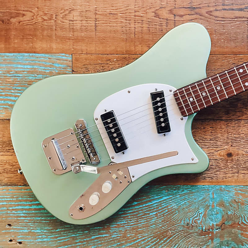 Ultra Rare ‘69 Guyatone LG-98 Metallic Green w/ Matching Headstock