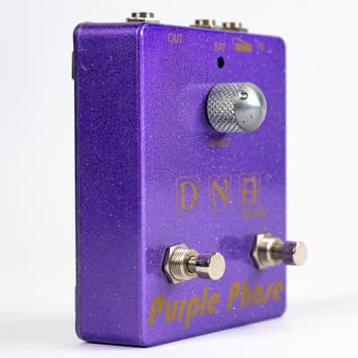 DNA Analogic Purple Phase Dual Analog Phaser Shifter Guitar Effect Pedal image 2