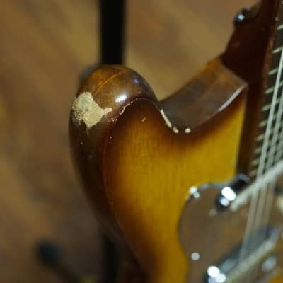 Made in Japan Kimberly Stratocaster shape 1960s Tobacco Burst image 5