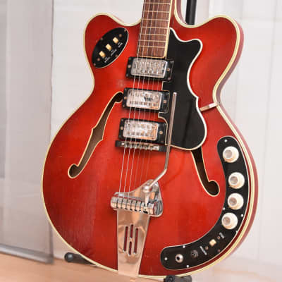 Höfner 4575 verythin + orig. case! – 1965 German Vintage Thinline Archtop Semi-Acoustic Guitar Bild 4