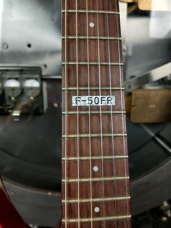 ESP LTD F-50FR Floyd Rose Red w/ Molded ESP Hard Case | Reverb