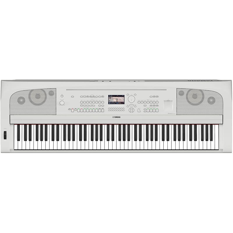 Yamaha DGX-670 Portable Grand Digital Piano, White image 1