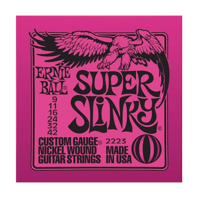 ERNIE BALL Super Slinky Nickel Wound Electric Guitar Strings (2223) Single Pack image 2