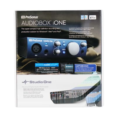 New Presonus Audiobox iOne 2X2 USB iPad/PC/Mac Recording System Interface image 7