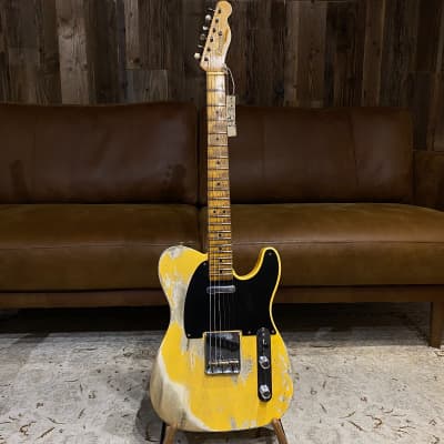 Fender Limited Edition '51 Telecaster Super Heavy Relic, Maple Fingerboard, Aged Nocaster Blonde image 3