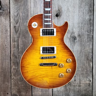 ギター Gibson CS 59 LP R-TOP Vintage Gloss Gibson CS 1959 Les Paul Standard R-TOP Vintage Gloss Washed