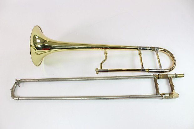 Edwards Straight Trombone 141CF 8-Inch Bell with Bach 42 Slide GREAT PLAYER