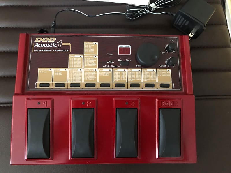DOD Acoustic 1 Guitar Preamp Reverb