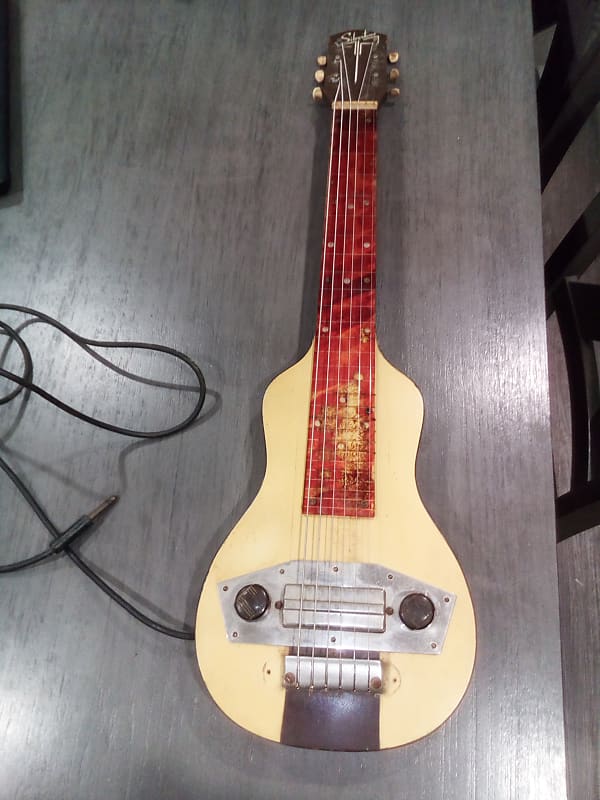 Silvertone 1316 Lap Steel  1940s with Gibson P 13 Pickup image 1