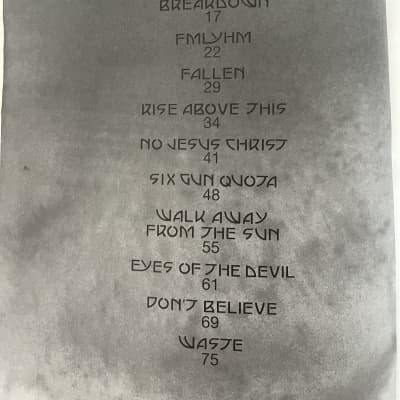Seether - Finding Beauty In Negative Spaces - Guitar Tab / Tablature Book image 3