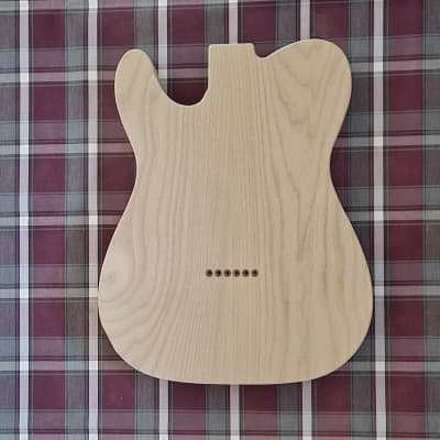 Woodtech Routing - 2 pc Alder - Neck Humbucker Telecaster Body - Unfinished image 2