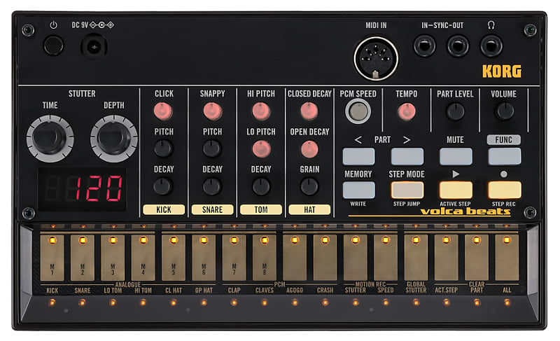 速達屋さま専用 volca beats Korg Volca Beats Analogue Rhythm Machine | Reverb