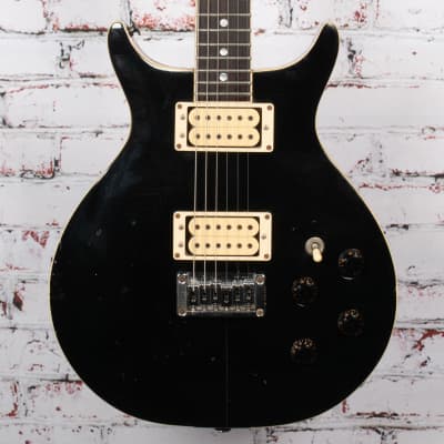 Washburn Hawk Wing Series Vintage Electric Guitar, Black x0291 (USED) image 1