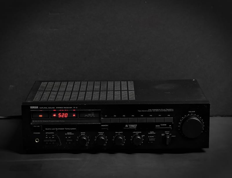 Vintage Yamaha R-3 AM FM Stereo Amplifier  			