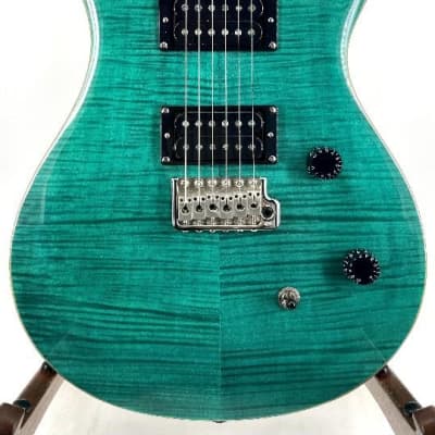 Paul Reed Smith SE CE 24 Electric Guitar Turquoise w/ Gig Bag Serial #: CTIF076924 image 1
