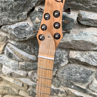 Malinoski Tulip #452 Luthier Built Handwound HB Passive Piezo Beautiful Guitar image 5