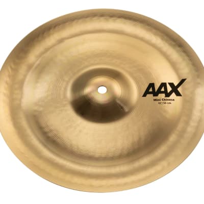 Sabian 12" AAX Mini Chinese Brilliant Cymbal 21216XB image 2