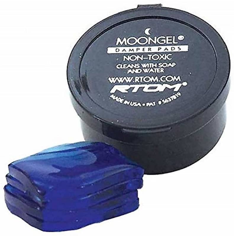 RTOM Moongel Percussion Damper Pads, 6-Pack image 1