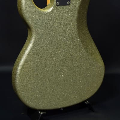 G&L Tribute Custom SB-2 Silver Metallic Flake [SN 5120021