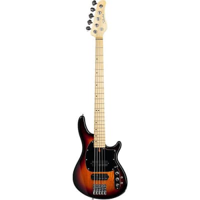 Schecter Guitar Research CV-5 Bass 5-String Electric Bass Guitar 3-Color Sunburst 2494 for sale