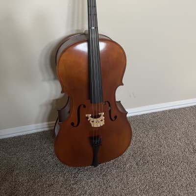 Etude EC10044OF Student Series 4/4 Full-Size Cello Outfit 2010s - Natural image 4
