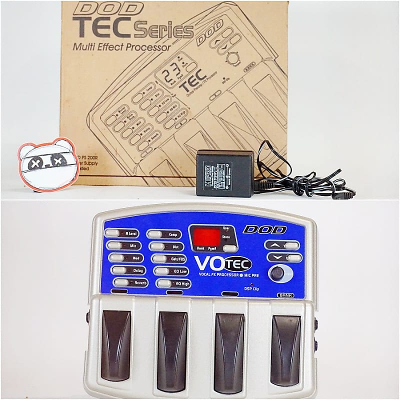 DOD VoTec Vocal Effects Processor / Mic PreAmp Reverb