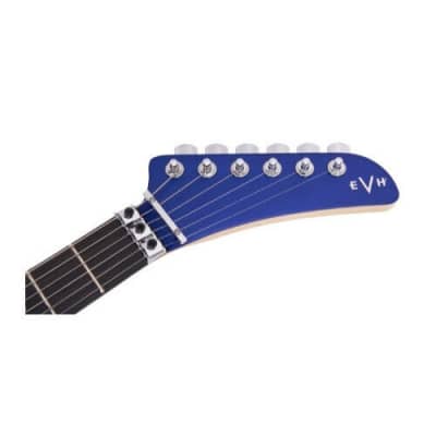 EVH 5150 Series Deluxe Poplar Burl Basswood 6-String Electric Guitar with Ebony Fingerboard (Right-Handed, Aqua Burst) image 6