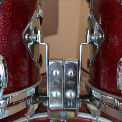 1969 Gretsch Red Sparkle Rock & Roll Outfit image 11