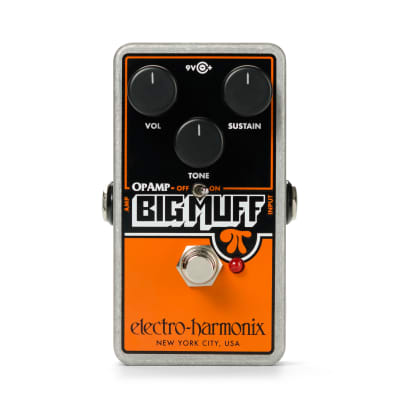 Electro-Harmonix EHX Op-Amp Big Muff Pi Distortion / Sustainer Effects Pedal image 1
