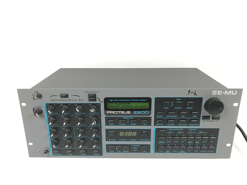 E-MU Systems Proteus 2500 Rackmount 128-Voice Sampler Module