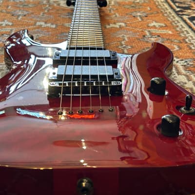 Jackson X Series SLATTXMGQ 3-6 Soloist 2013 - 2017 - Transparent Red Burst image 5