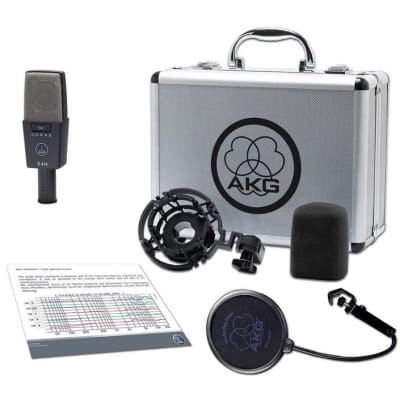 AKG C 414 XLS Large-Diaphragm Condenser Studio Microphone Set image 2