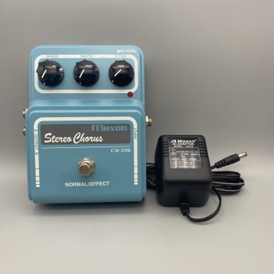 Maxon CS-550 ステレオコーラス Maxon CS-550 Stereo Chorus - YouTube
