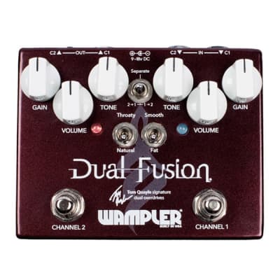Reverb.com listing, price, conditions, and images for wampler-dual-fusion