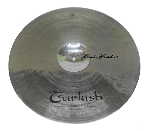Turkish Cymbals 20" Moderate Series Moderate Ride M-R20 image 1