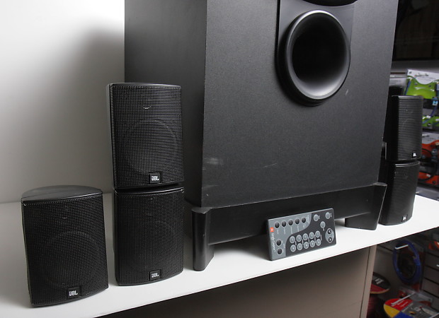 JBL ESC 300 Complete 5.1 Home Cinema System - 5 Speakers and