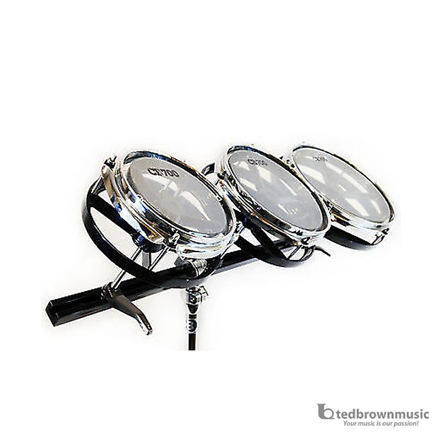 CB IS681 (CB700) Roto Tom Set with Stand 6"/8"/10" Reverb