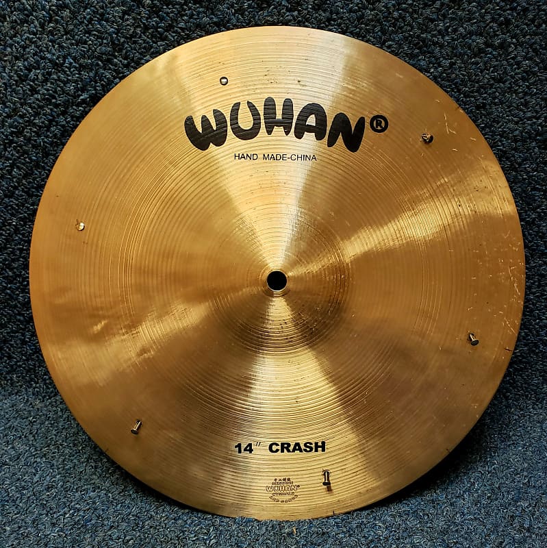 Wuhan 14" Sizzle Crash Cymbal with Rivets Reverb