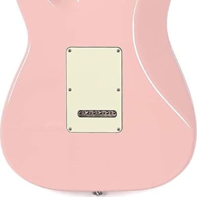 Suhr Mateus Asato Classic S Antique HSS Electric Guitar, Shell Pink w/ Case image 3