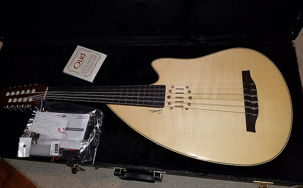 Godin MultiOud Nylon Ambiance Natural Electro Acoustic Oud w Hard Case
