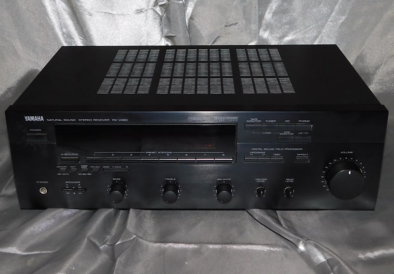 Yamaha RXV490 stereo receiver with phono input Reverb