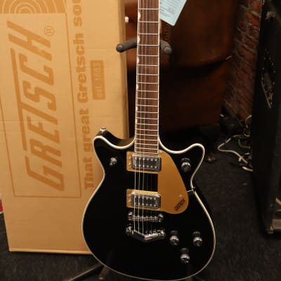 Gretsch G5222 Electromatic Double Jet BT with V-Stoptail Black image 1