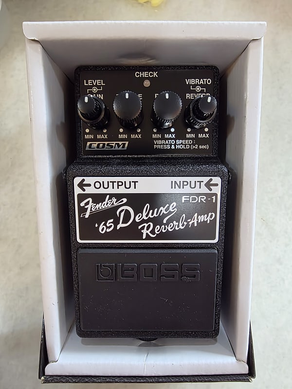 Boss FDR-1 Fender '65 Deluxe Reverb Amp Pedal | Reverb