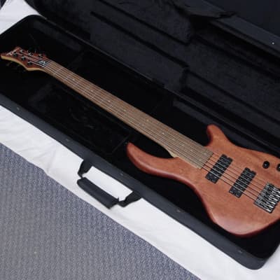 DEAN Edge 1 6-string BASS guitar NEW Vintage Mahogany w/ Light CASE for sale
