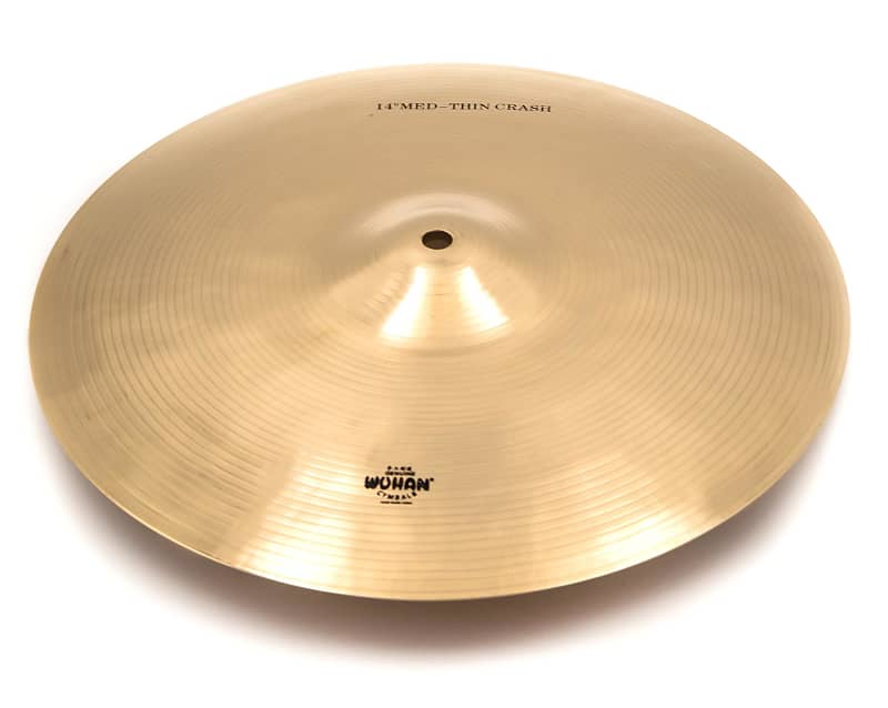 Wuhan 14inch Western Medium Thin Crash Cymbal Reverb