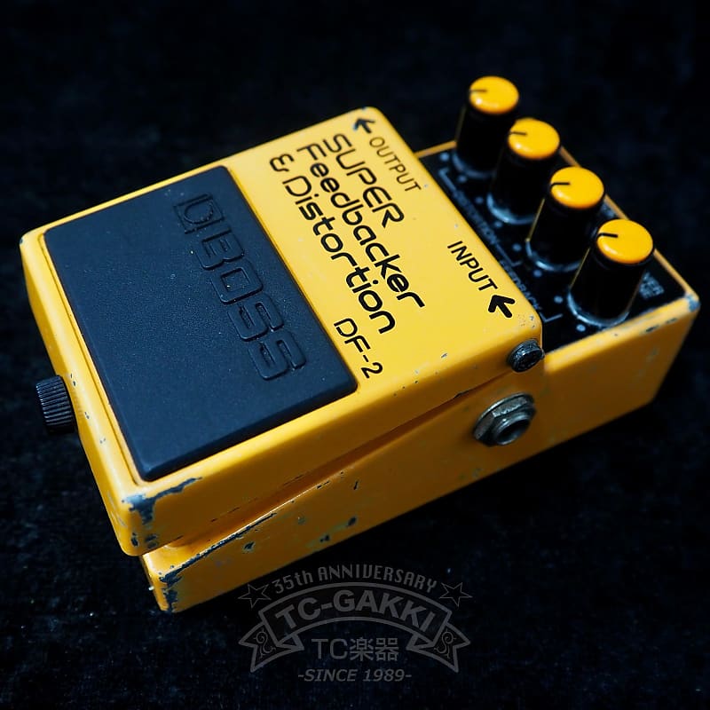 BOSS DF-2 スーパー フィードバック & ディストーション Boss DF-2 Super Feedbacker and Distortion 1985 - 1989 Made