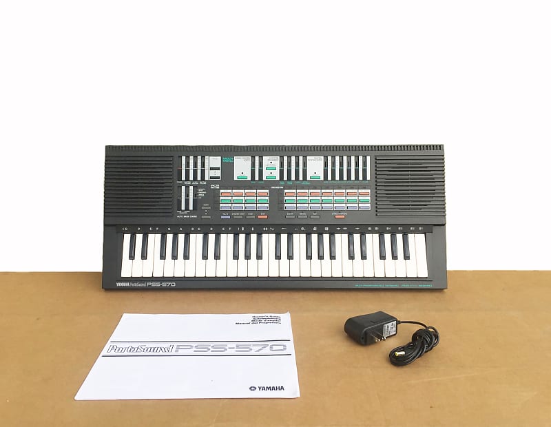 Yamaha PSS 570 Classic FM Synthesizer Keyboard (SoundBlaster SEGA 560) image 1