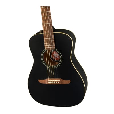 Fender Joe Strummer Campfire 6-String Acoustic Guitar (Right-Hand, Matte Black) image 2