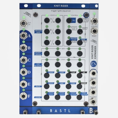 Bastl Instruments KNIT RIDER BUNDLE Eurorack Sequencer plus Expander Module for sale